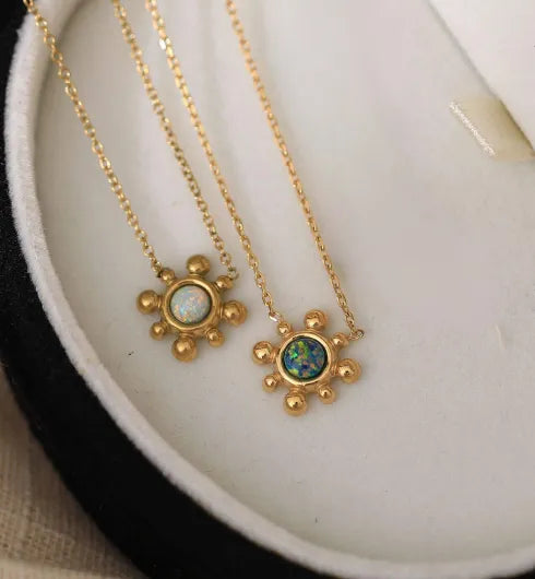 Fire Opal Necklaces