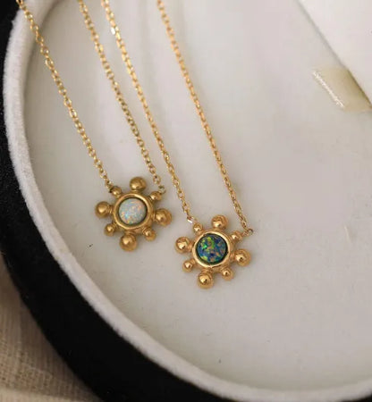 Fire Opal Necklaces