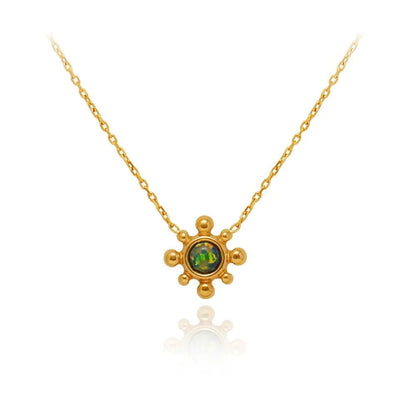 Fire Opal Necklaces