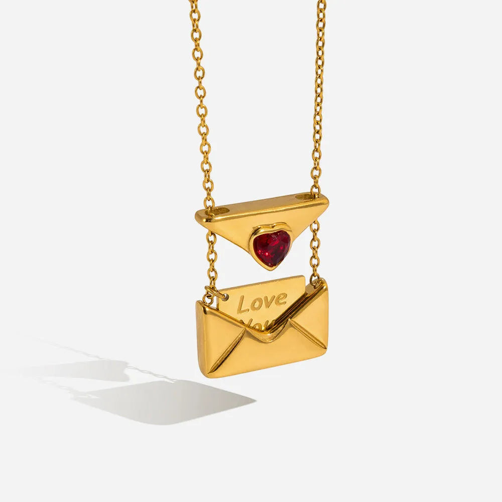 Secret Letter Necklace