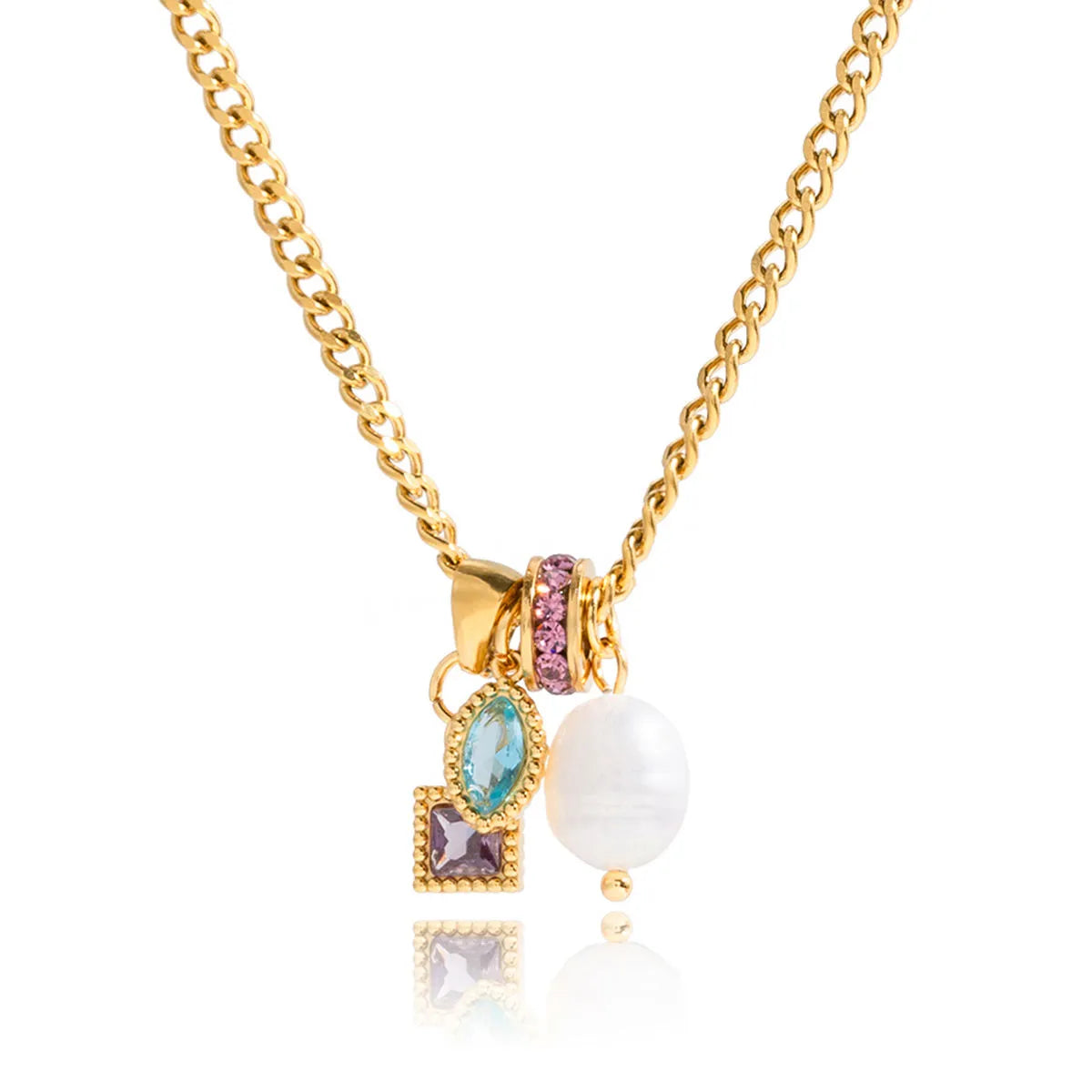 Lila Charm Necklace