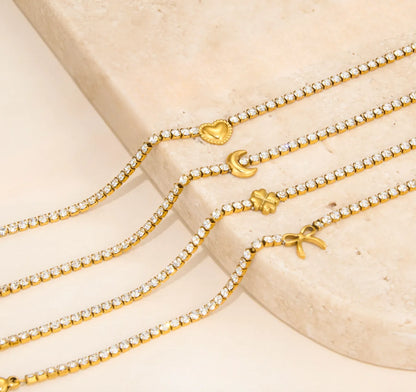 Milia Zircon Fluid Bracelets