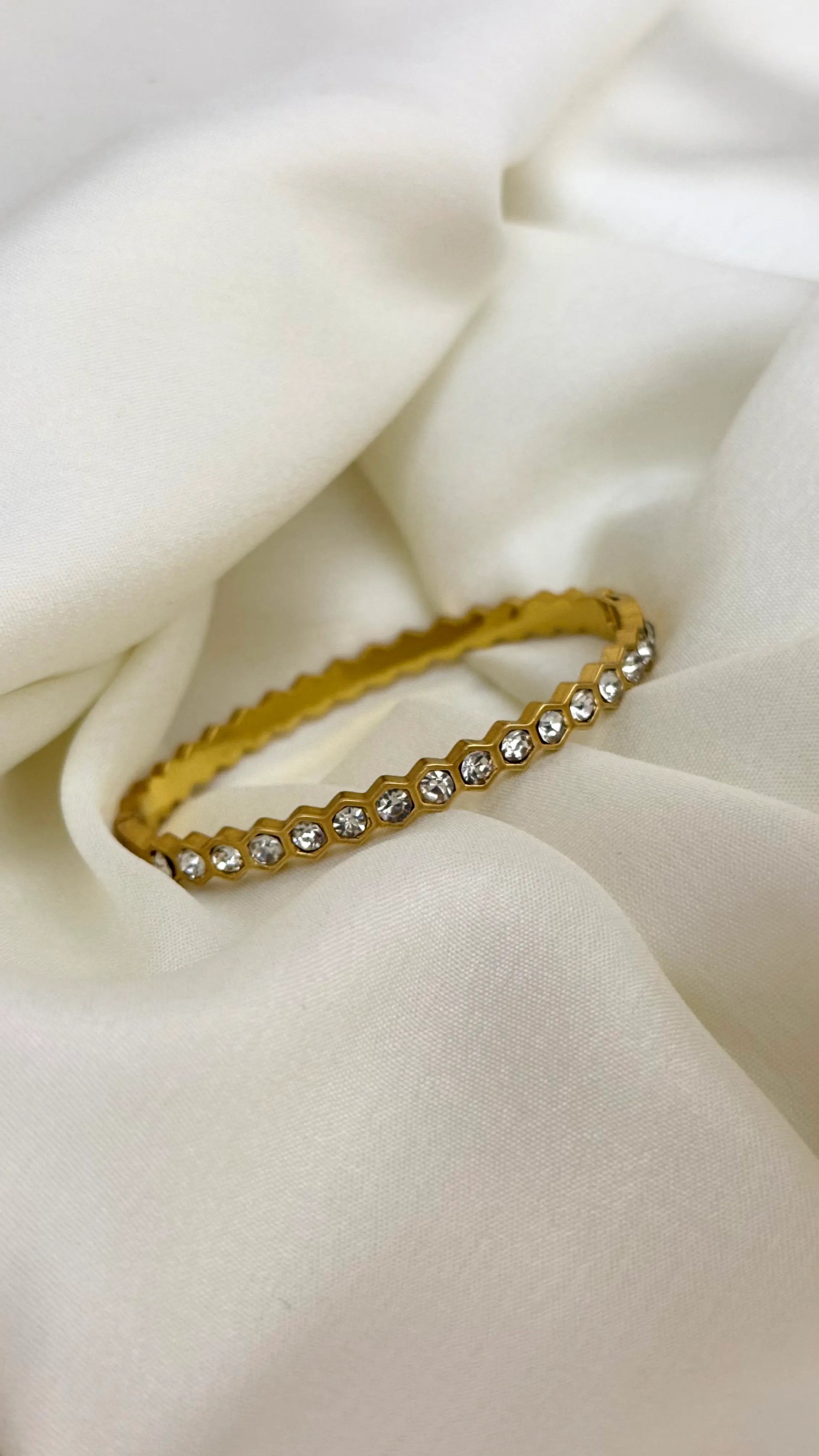 Honey Comb Bangle