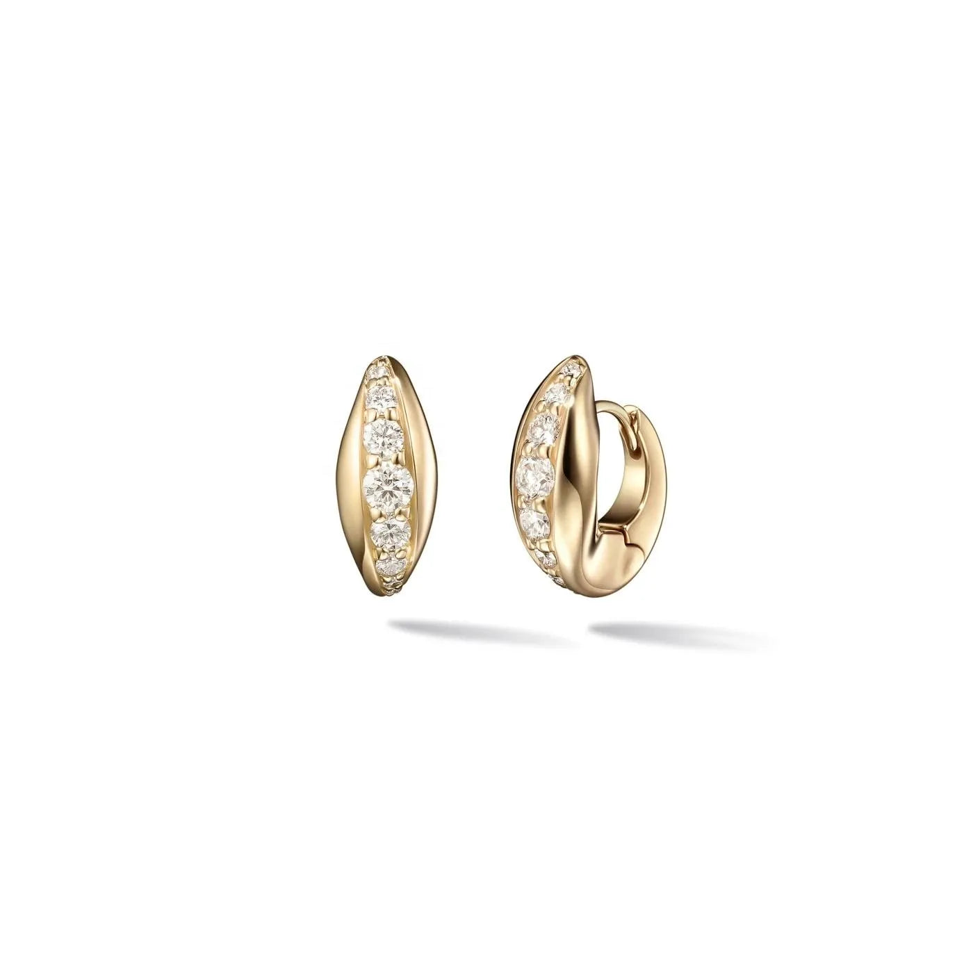 Bronwyn Hoops in 925 Silver