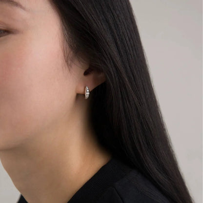 Bronwyn Hoops in 925 Silver