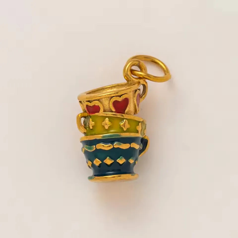 Stack of Cups Charm