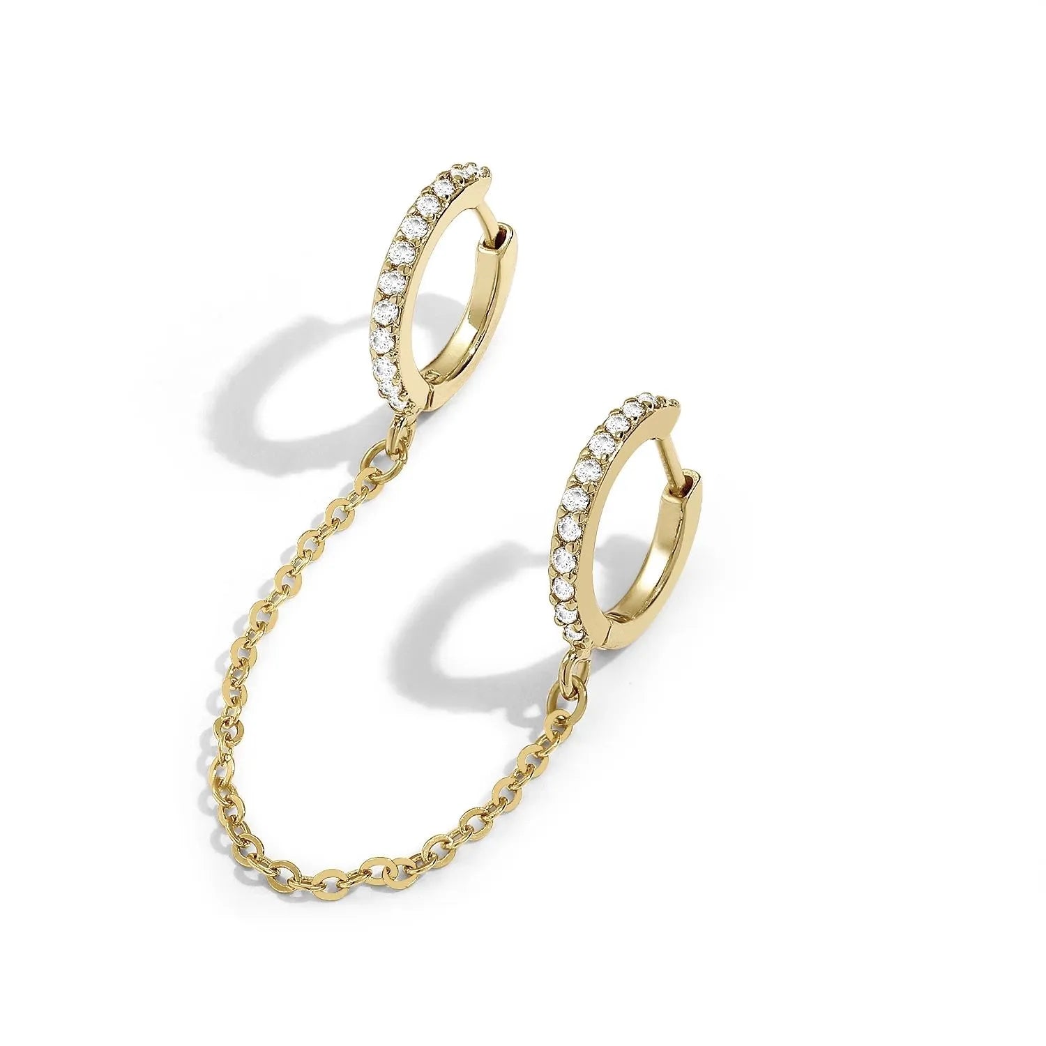 Fiona Double Piercing Earrings