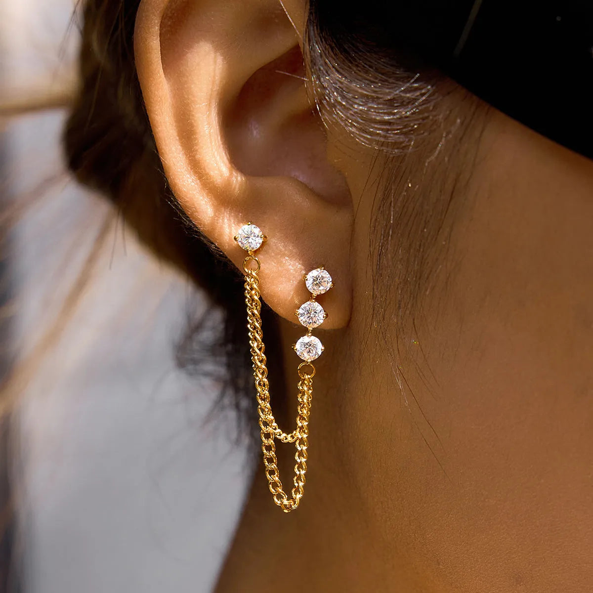 Athena Piercing Earrings (A Pair)