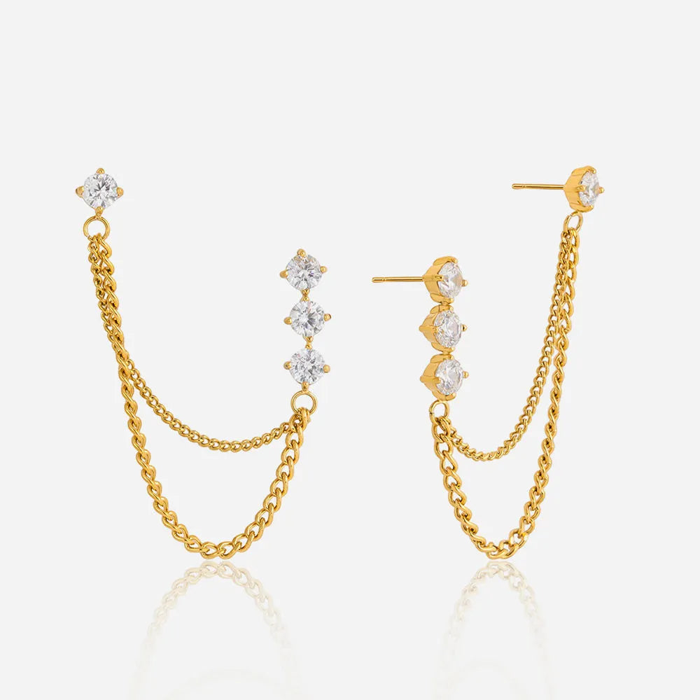 Athena Piercing Earrings (A Pair)
