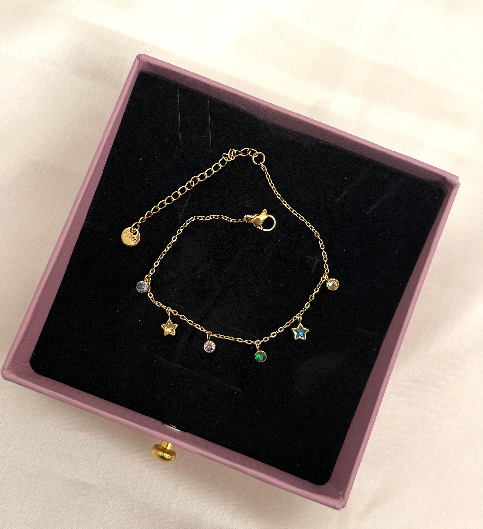 Celeste Rainbow Fluid Bracelet