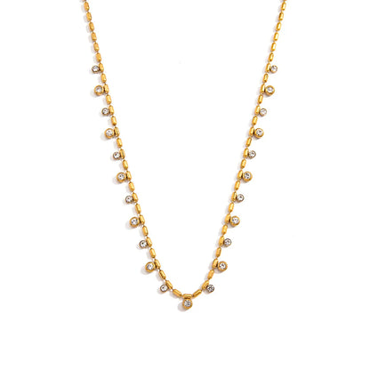 Luxe Zircon Pret Necklace