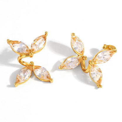Marquise Butterfly Earrings