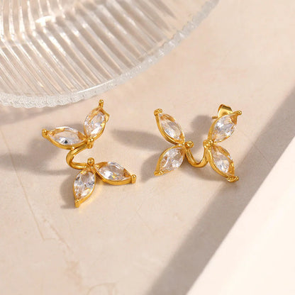Marquise Butterfly Earrings
