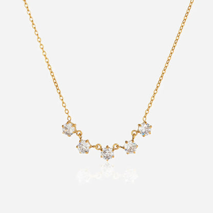 June Solitaire Necklace