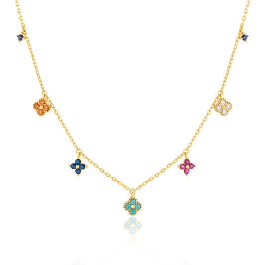 Bespoke Clover Necklace in 925 Silver