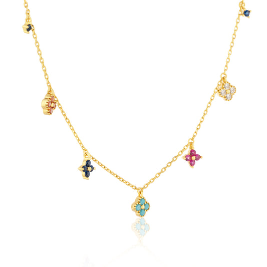 Bespoke Clover Necklace in 925 Silver