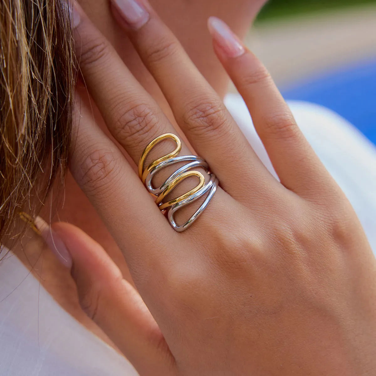 Loopy Adjustable Ring
