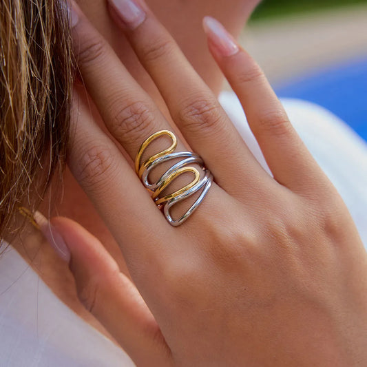 Loopy Adjustable Ring