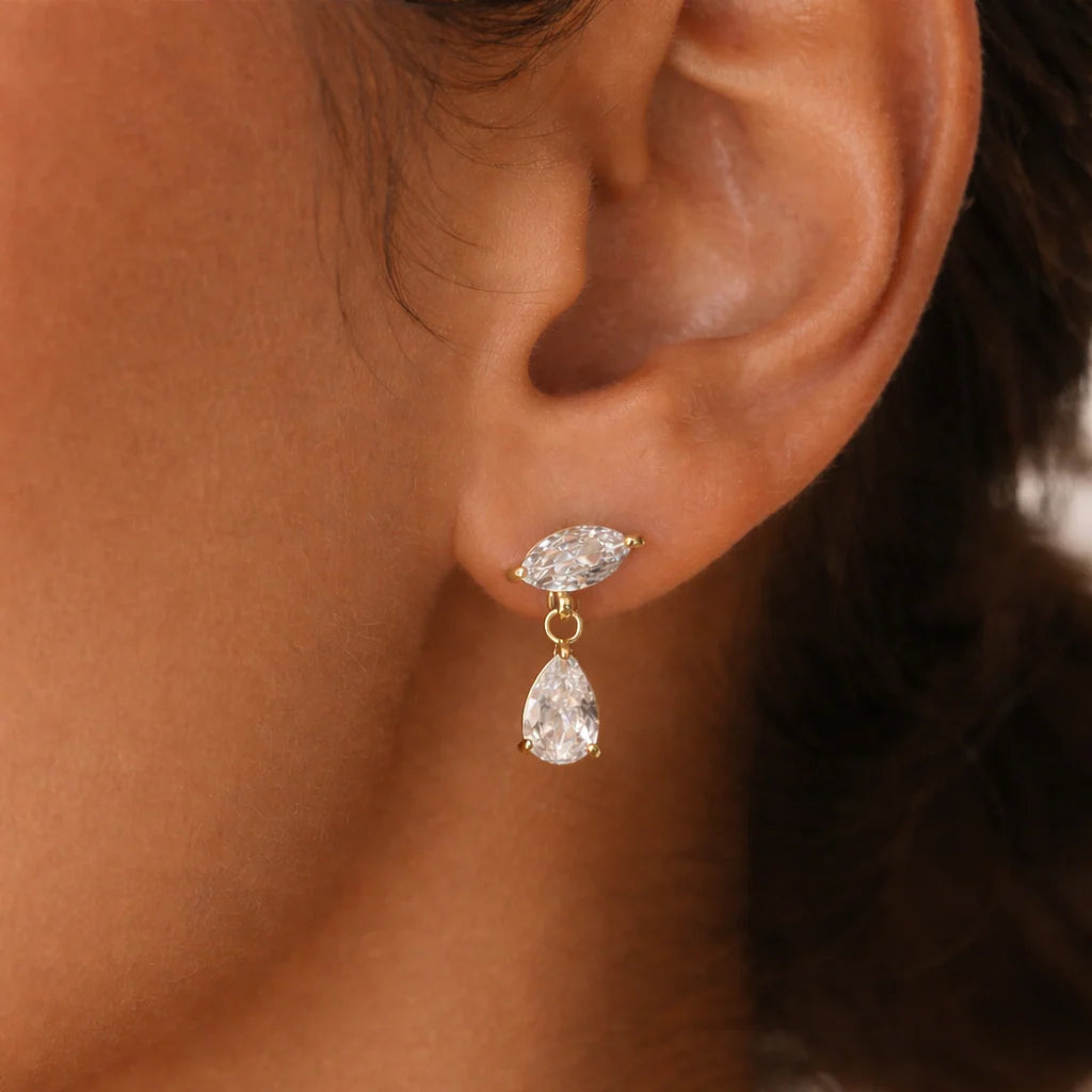 Marquise Drop Earrings