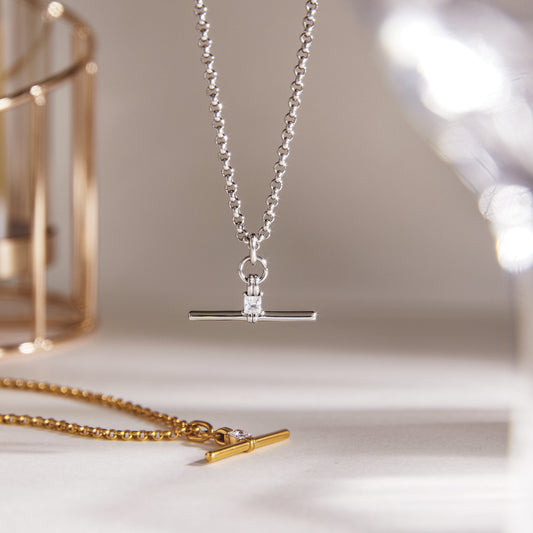 T-Bar Necklace, Solid (Pre-Booking only)