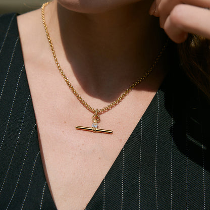 T-Bar Necklace, Solid (Pre-Booking only)