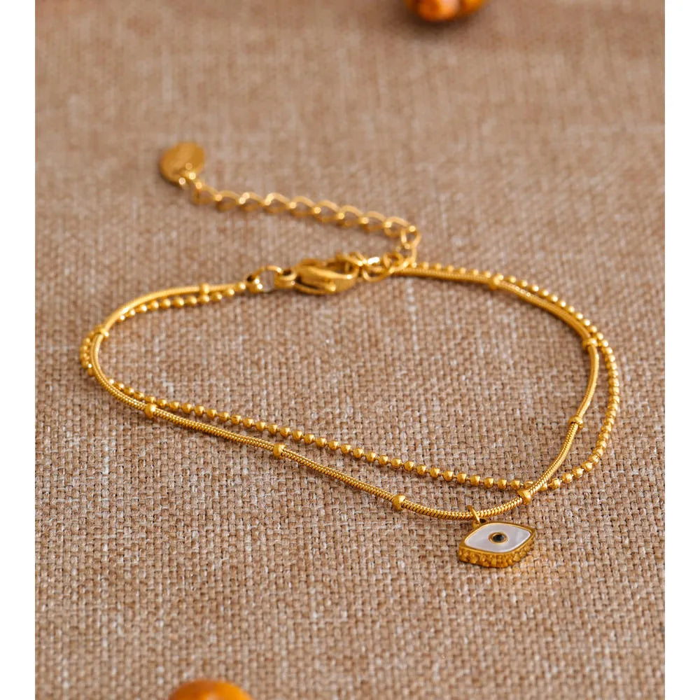 Evil Eye Charm Bracelet