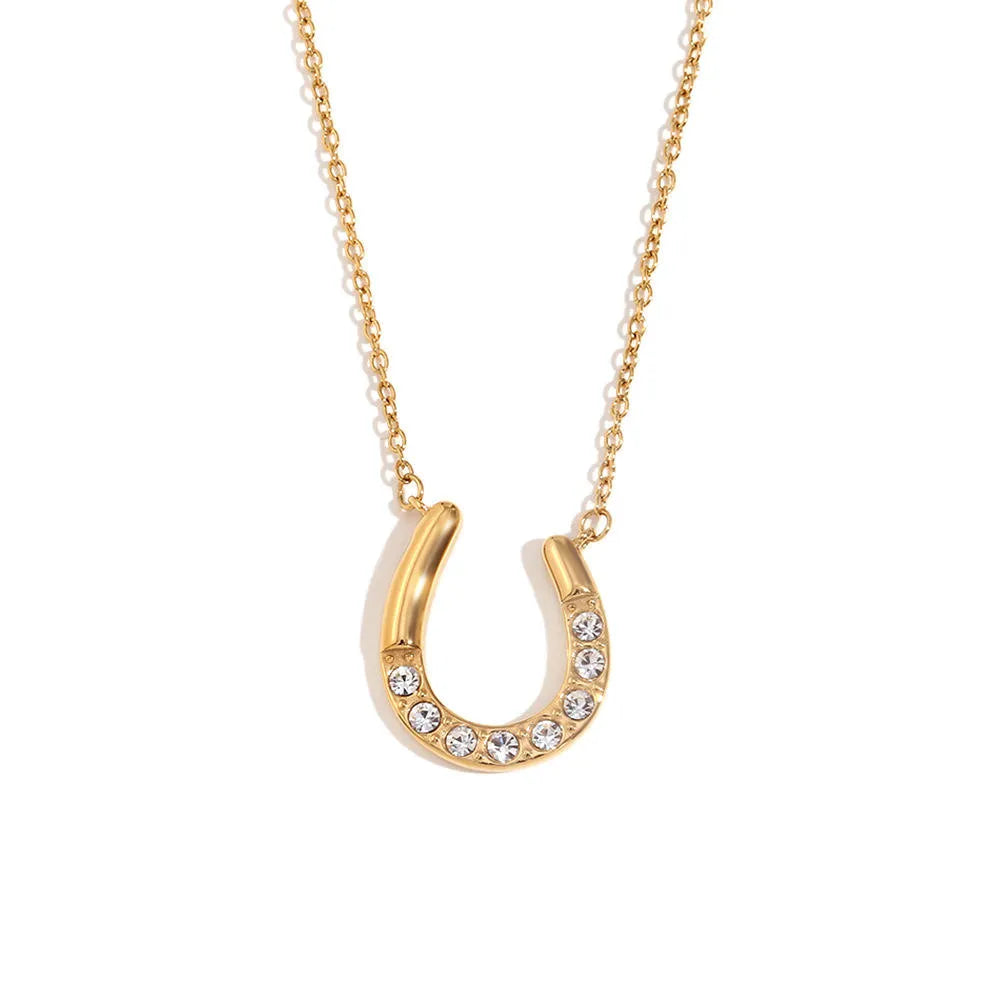 Lucky Horse-shoe Necklace