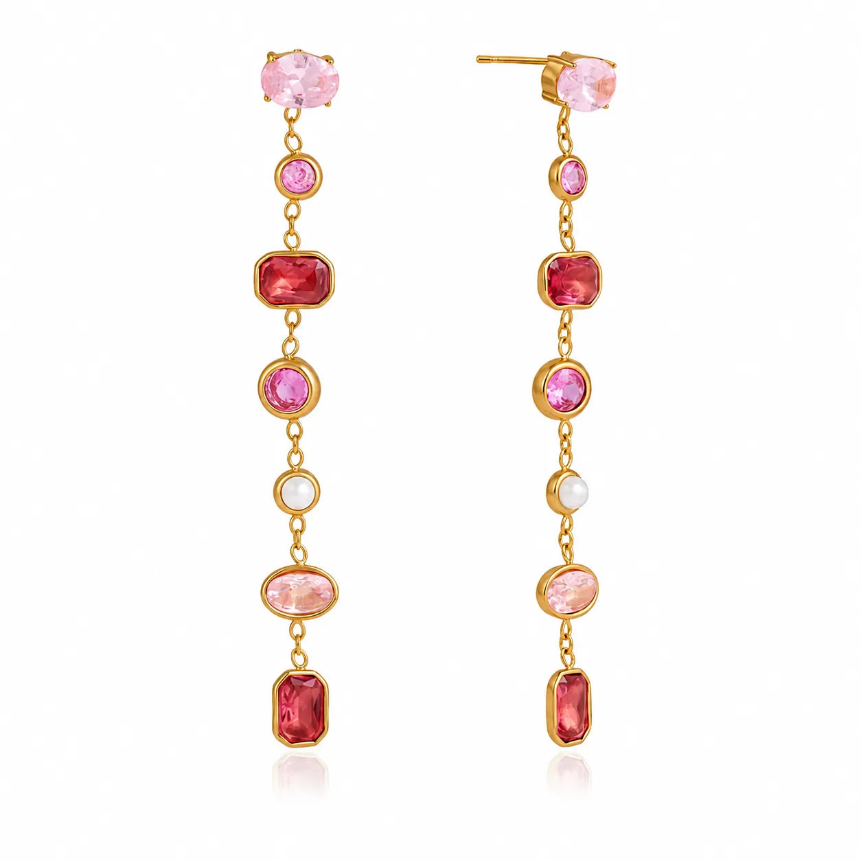 Iris Pink Earrings